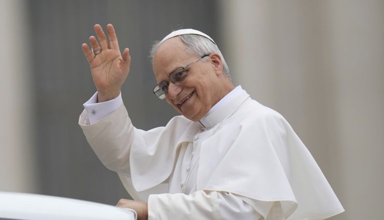 APTOPIX Vatican Pope pápež Lev XIV.