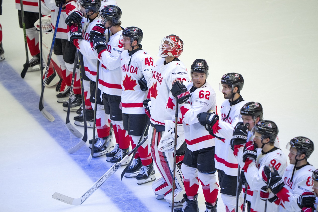 kanadskí hokejisti Denmark Hockey Worlds