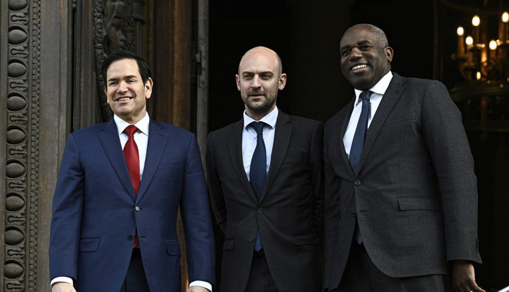 Europe US Ukraine Lammy Rubio