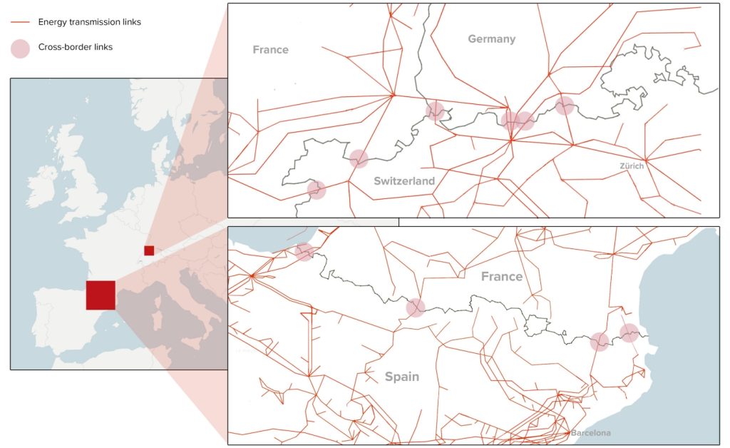 mapa prenosovej sústavy