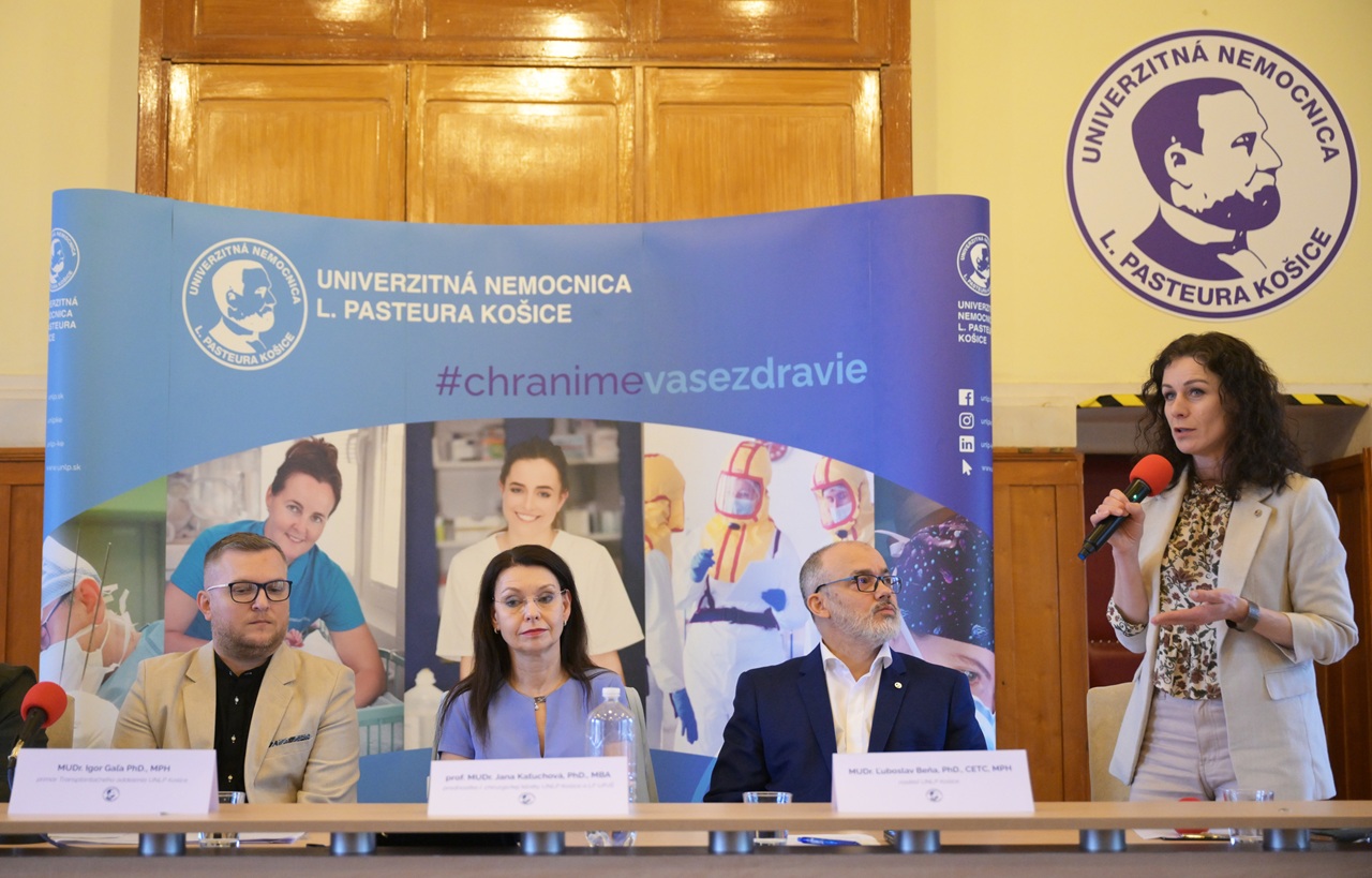 šiesta transplantácia obličky FNLP Košice