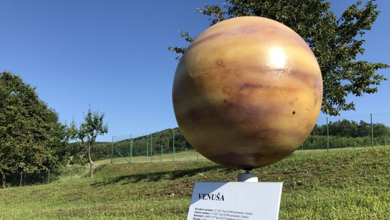 model planéta Venuša