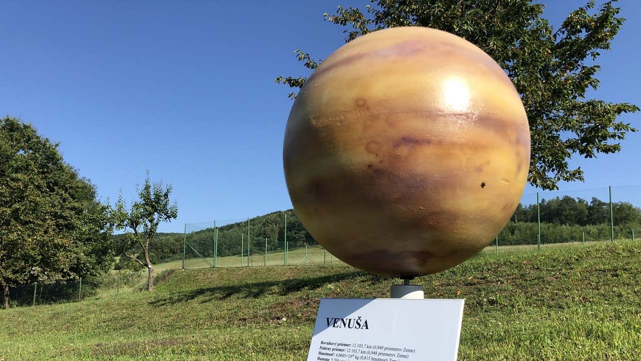 model planéta Venuša