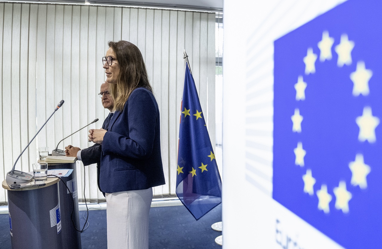 Sophie Wilmésová a Javier Zarzalejos
