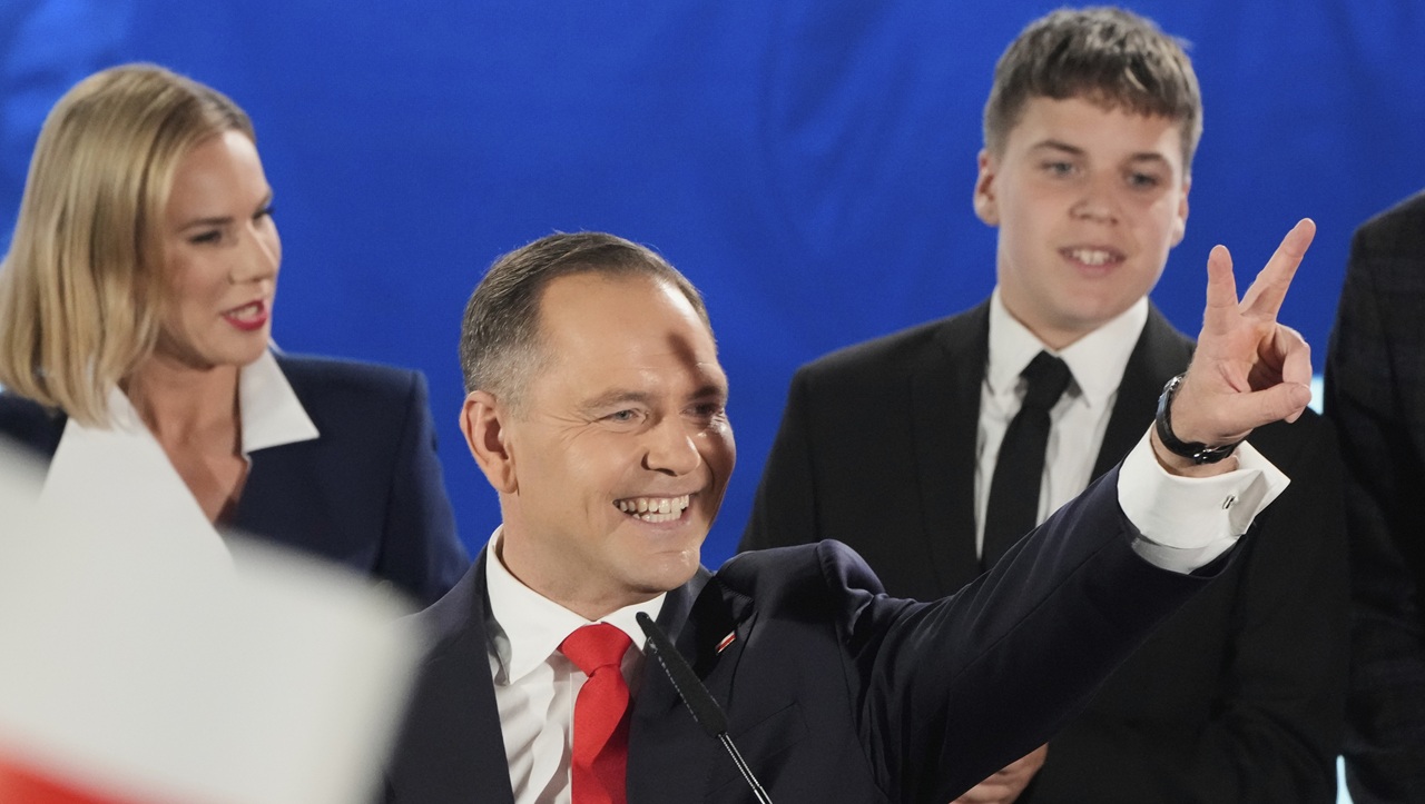 Poľsko voľby prezidentské Nawrocki