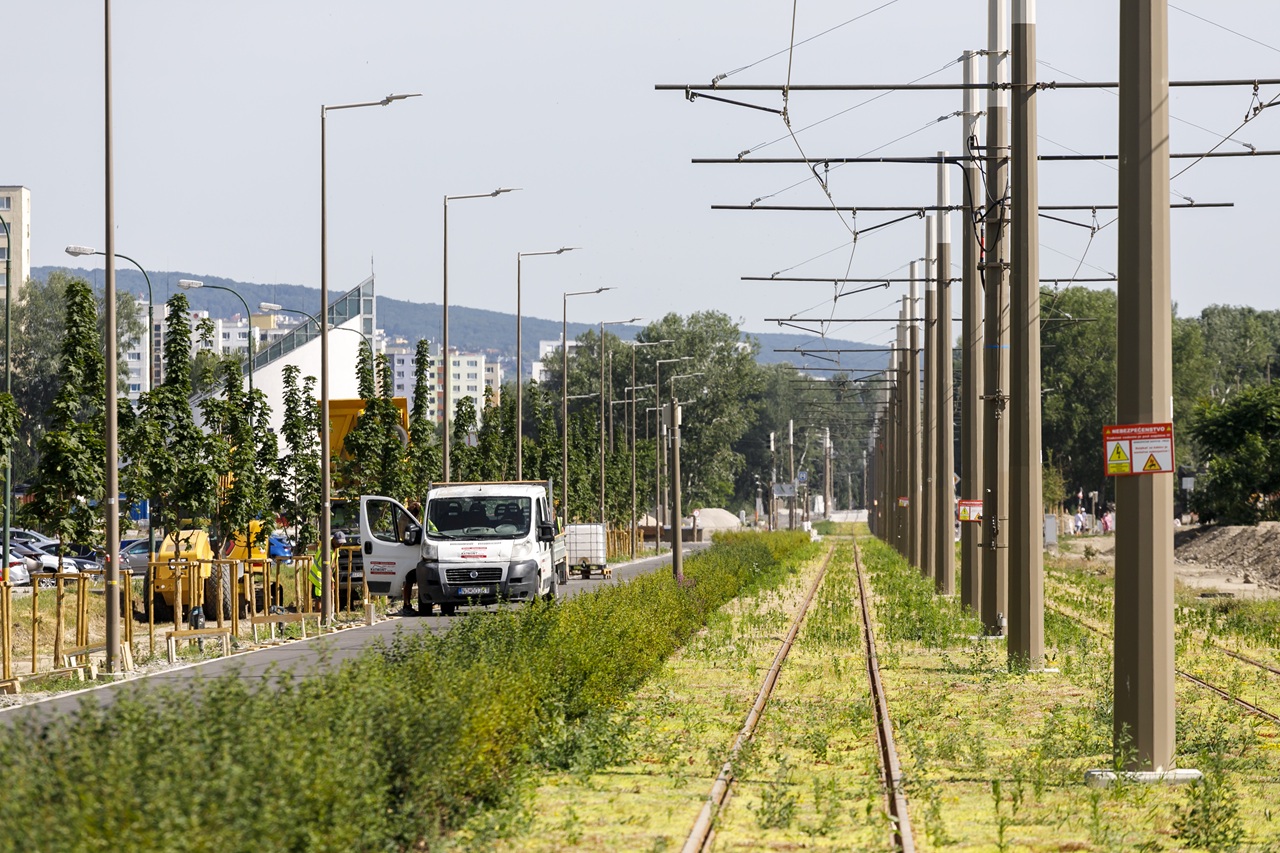električková trať Petržalka