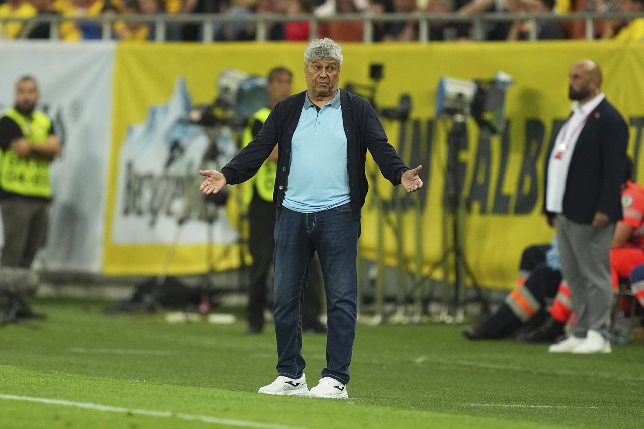 Romania Cyprus WCup Soccer