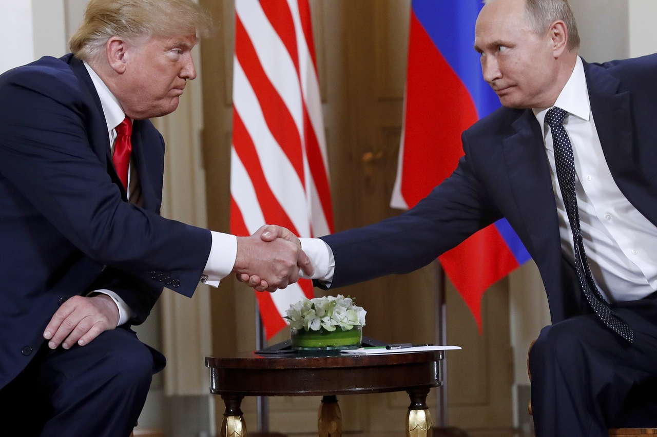 Stretnutie Putina a Trumpa