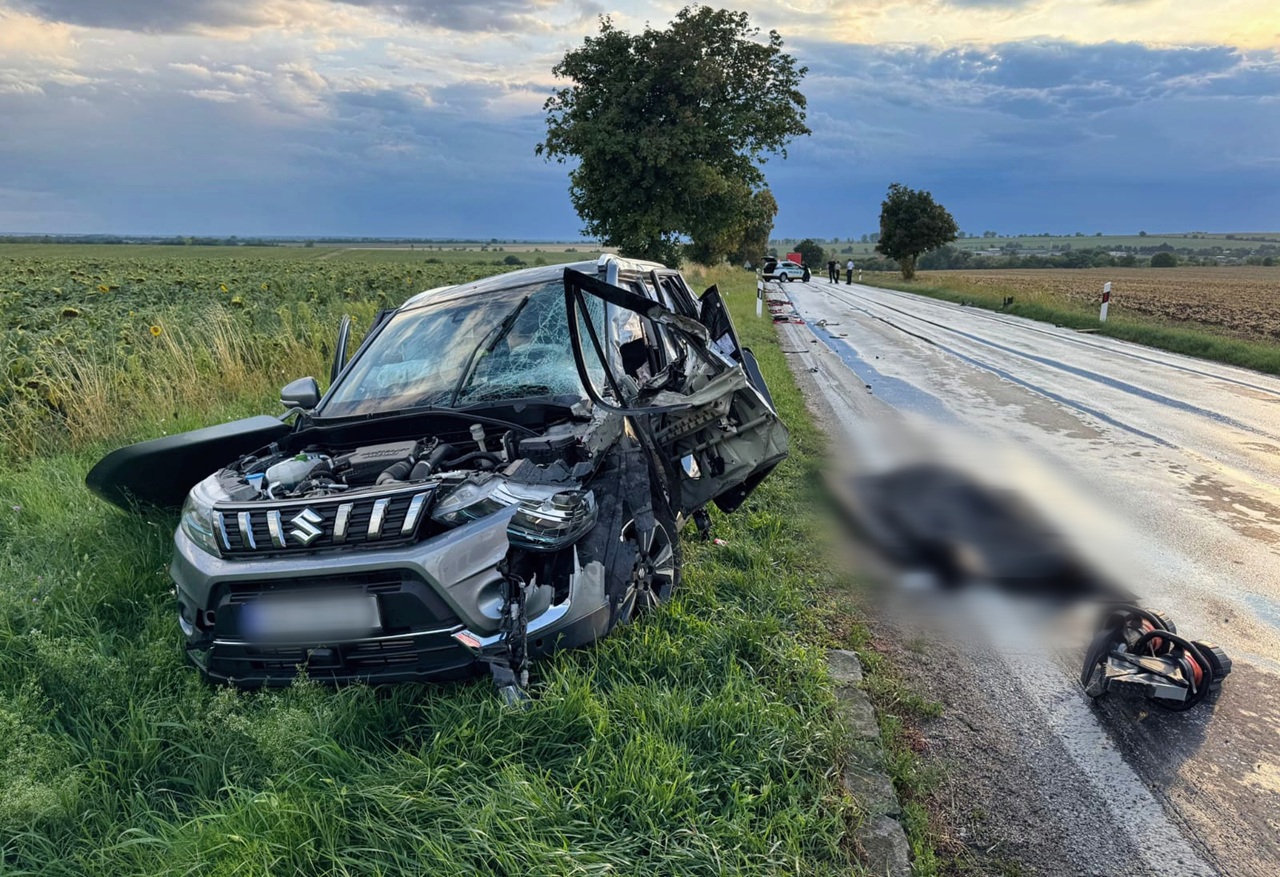 Polícia vyšetruje tragickú zrážku dvoch vozidiel v okrese Nové Zámky