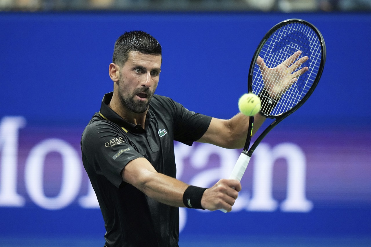 srbský tenista Novak Djokovič