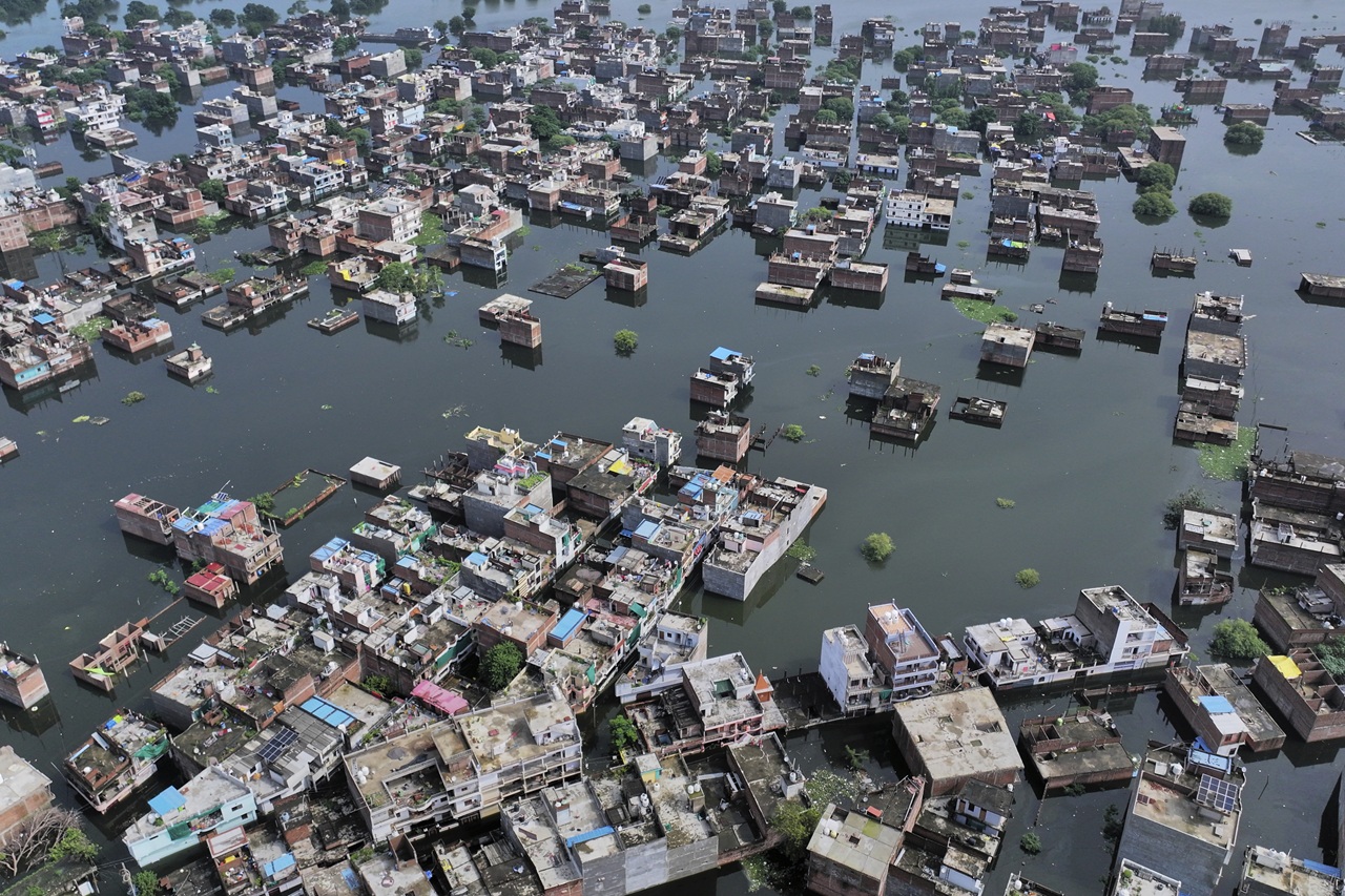 India monzúnové dažde záplavy