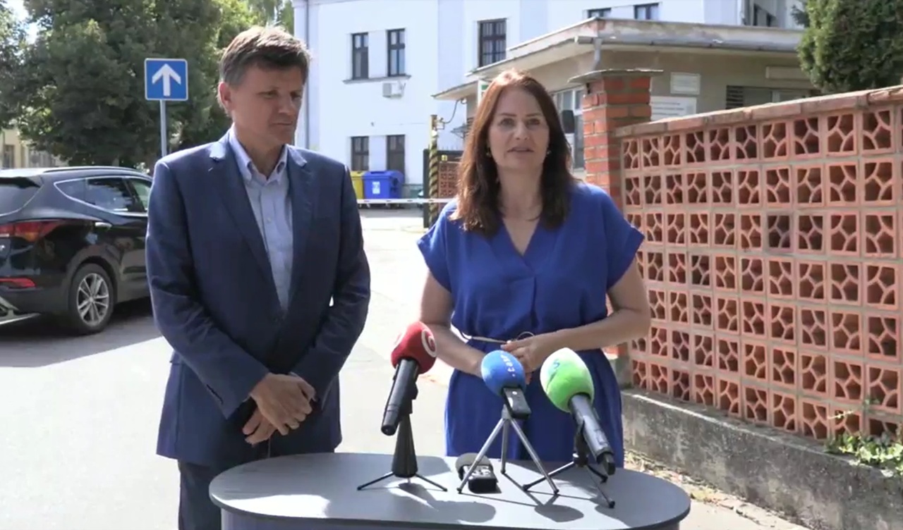 Martina Bajo Holečková a Alojz Hlina