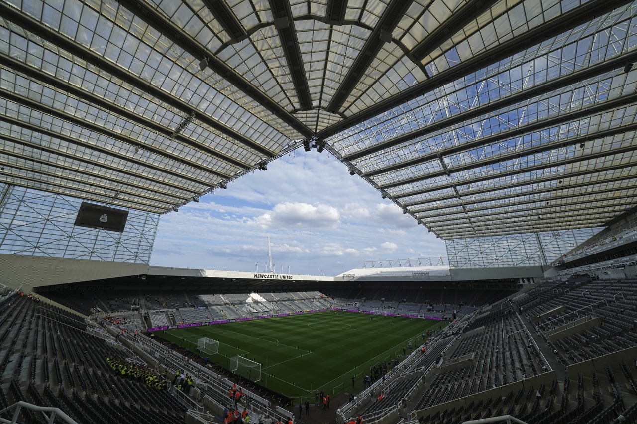 futbalový štadión St. James´Park Premier League