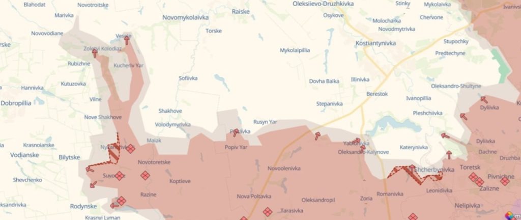 Ukrajinské ozbrojené sily vyčistili okrajové časti Stepnogorska v Záporožskej oblasti