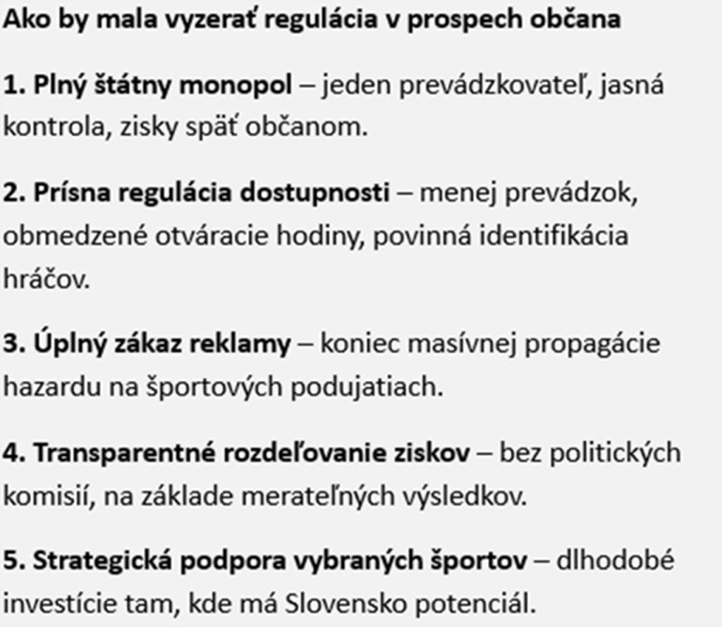 Ako by mala vyzerať regulácia v prospech občana