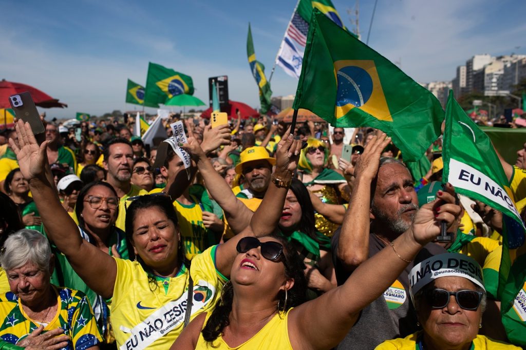 Bolsonaro demonštrácia