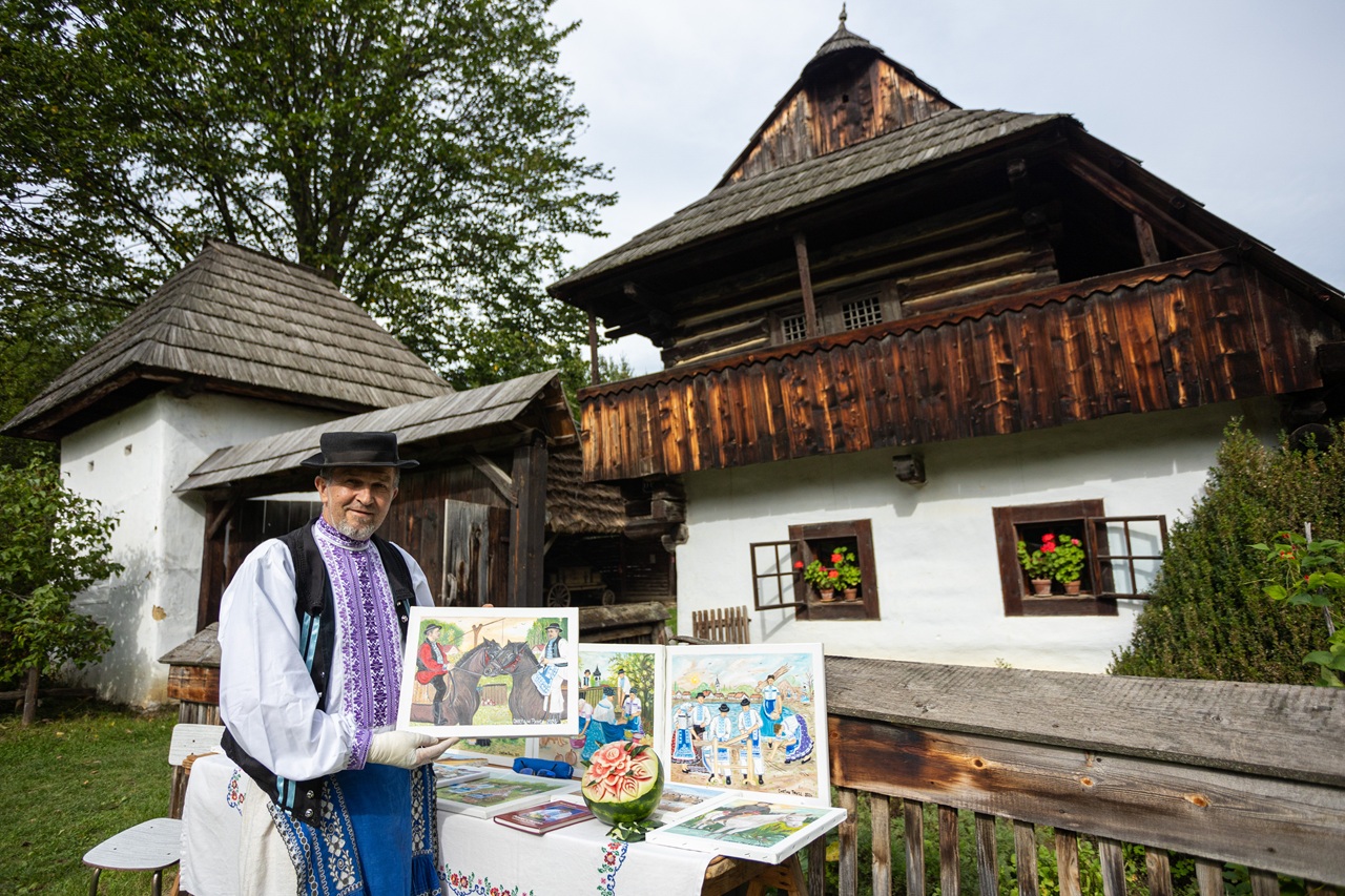 Martin Michalský jarmok Múzeum slovenskej dediny