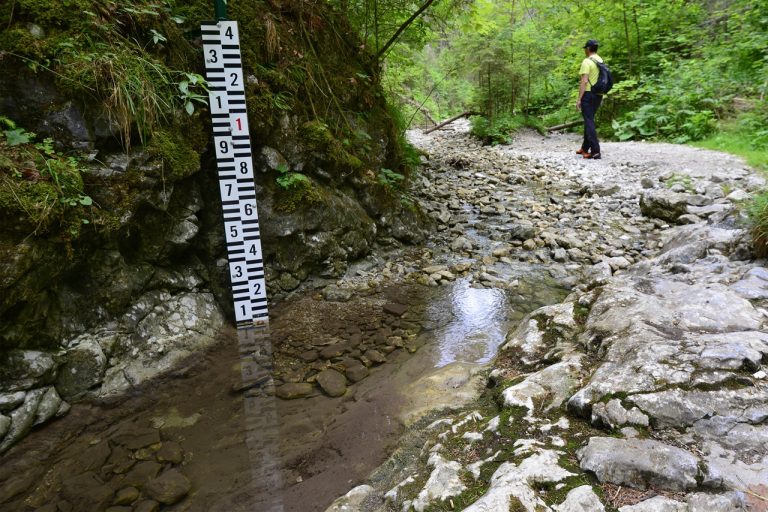 Roklina Suchá Belá v Národnom parku Slovenský raj