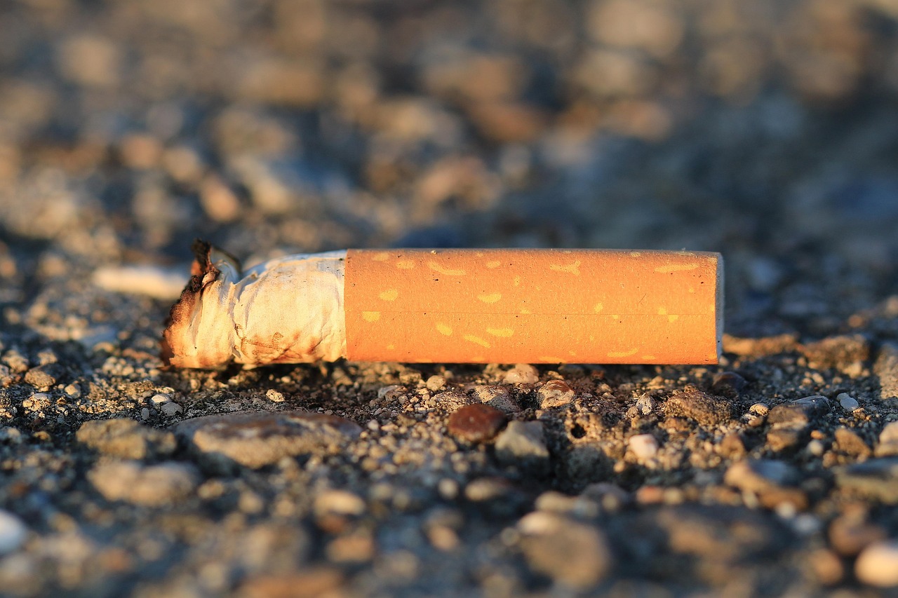 cigaretový ohorok