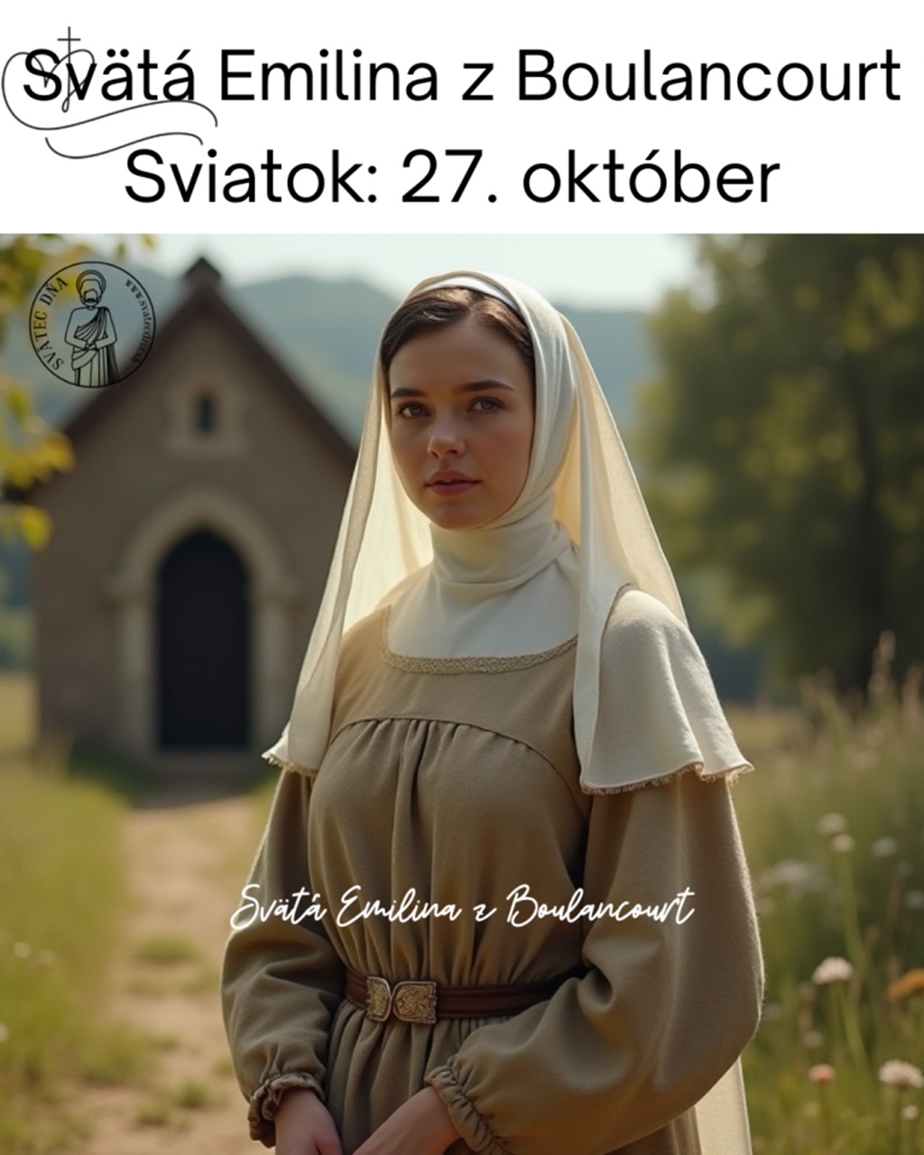 Svätá Emilina z Boulancourt