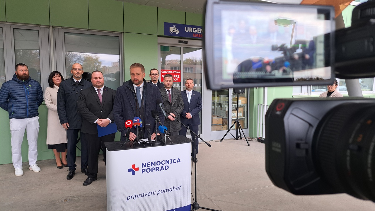 Poprad nemocnica Šaško
