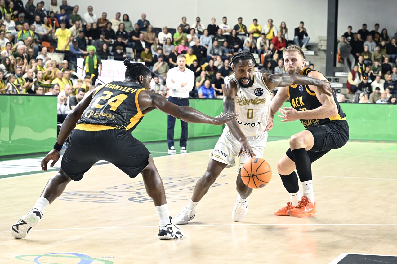 Patrioti Levice - AEK BC Atény