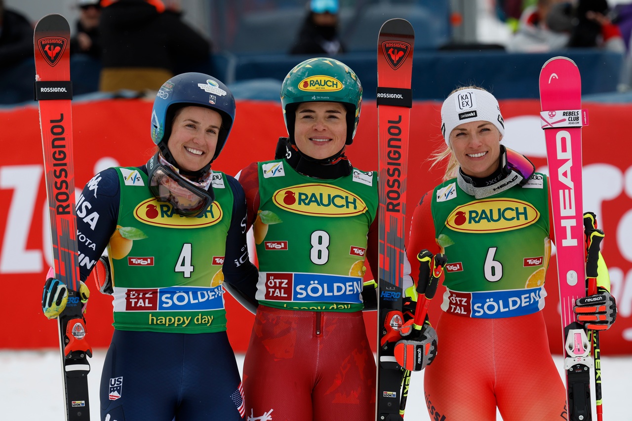 Lyžovanie-SP: Rakúšanka Scheibová víťazkou obrovského slalomu v Söldene