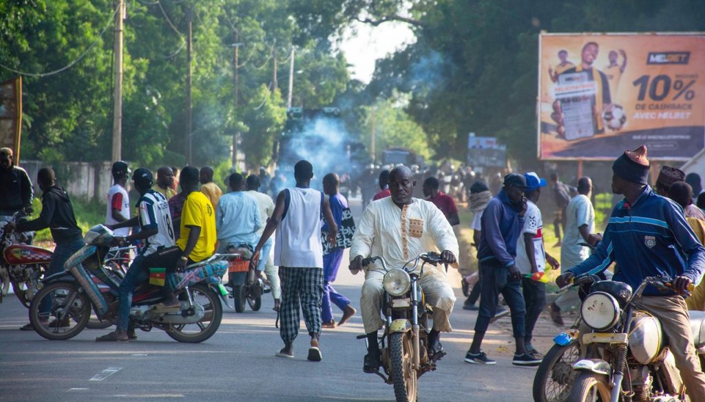 Kamerun protesty voľby