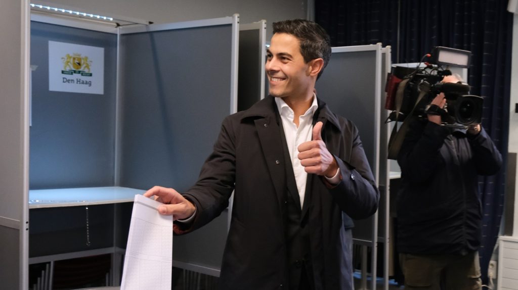 Rob Jetten voľby Holandsko-jd2025103103