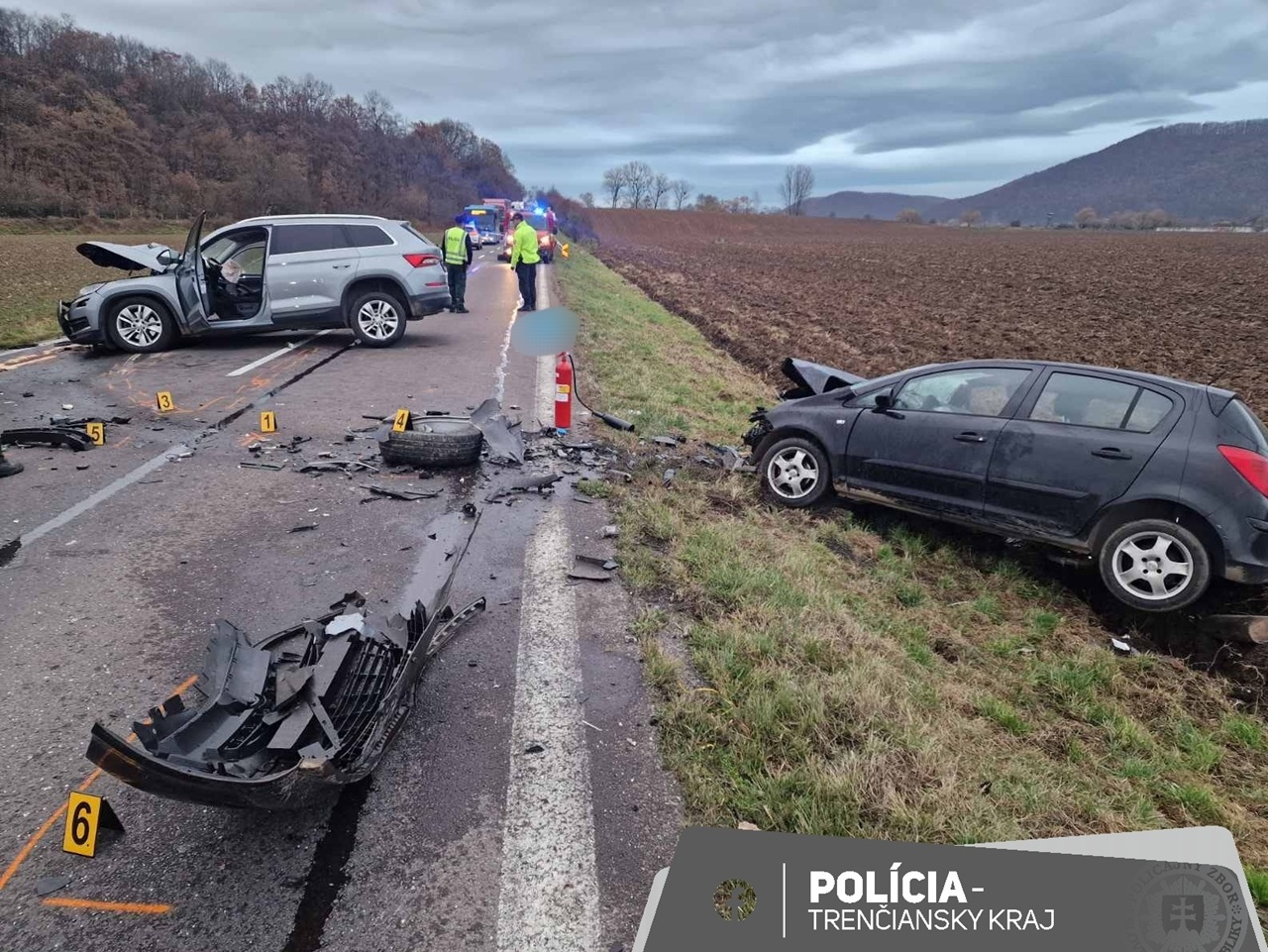 Rannú nehodu medzi Hornými Vestenicami a Novákmi neprežil 55-ročný muž-2025110809md