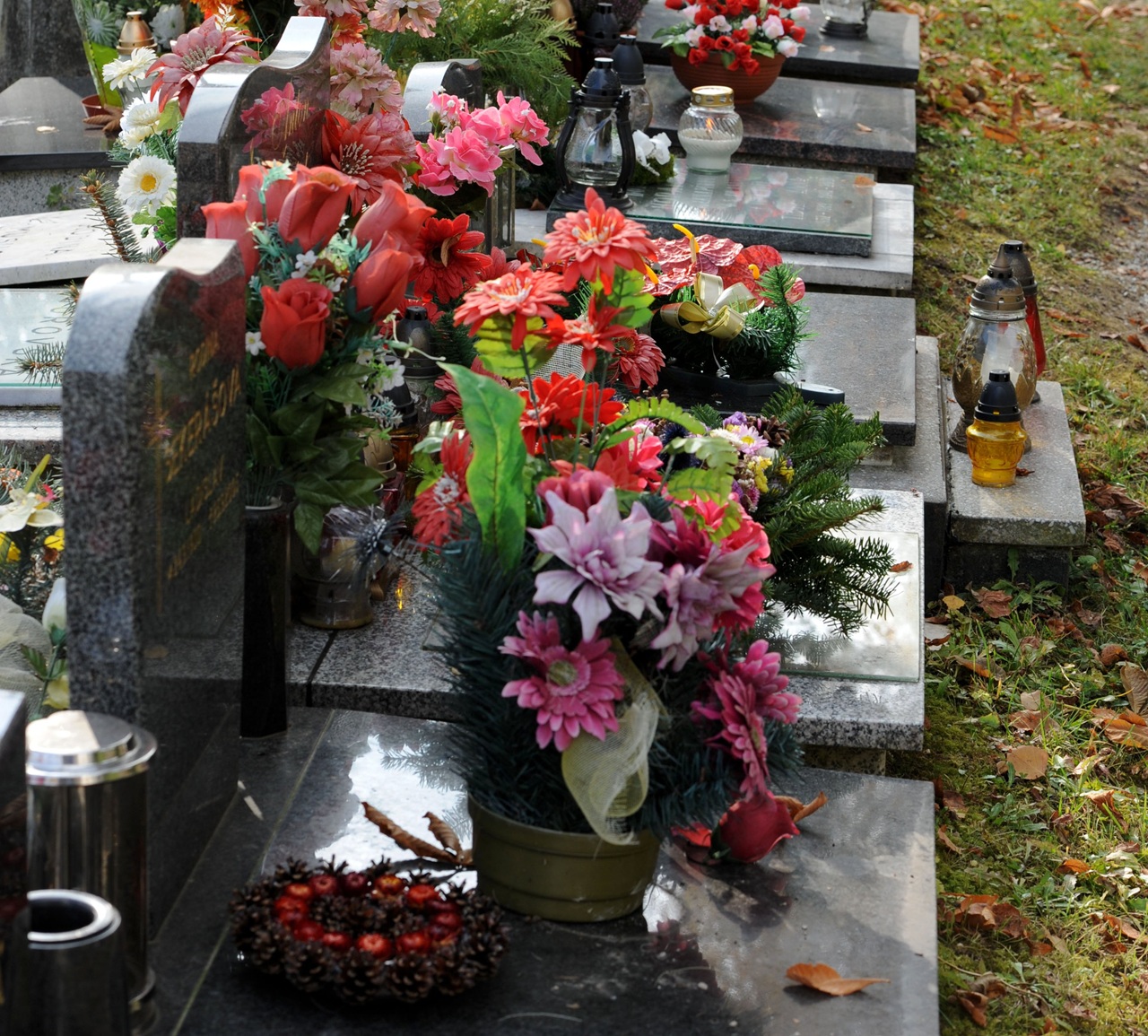 Cintorín kvety
