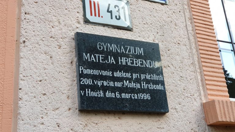 Gymnázium Mateja Hrebendu
