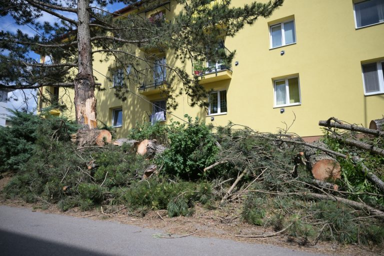 veterná smršť Gelnica