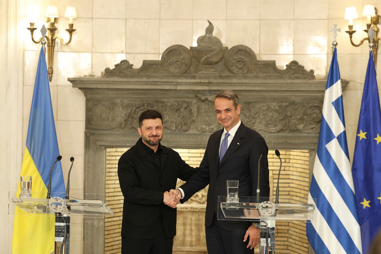 Grécko Ukrajina Zelenskyj