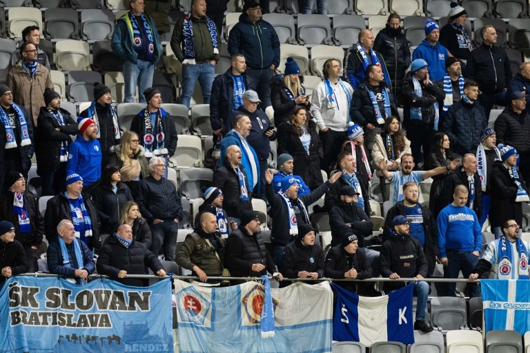 fanúšikovia ŠK Slovan Bratislava