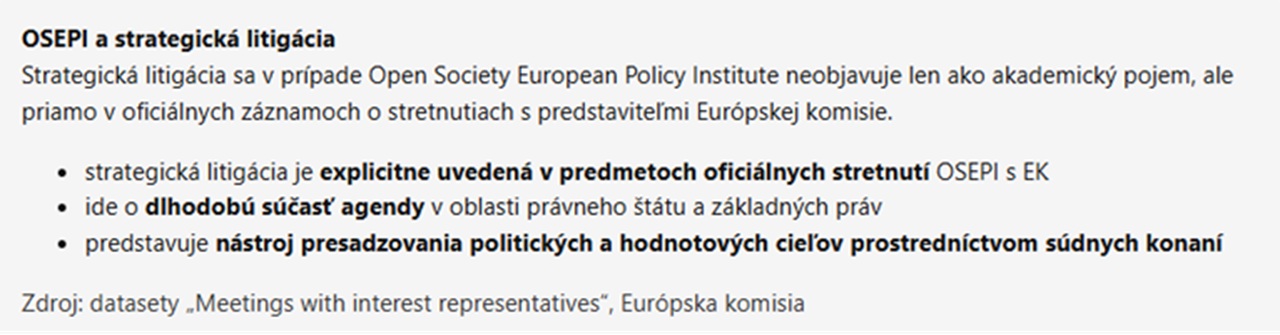 Strategická litigácia