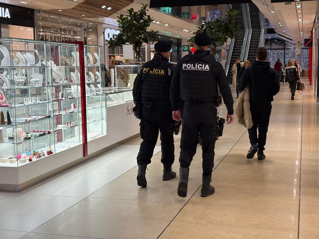 polícia maloobchod krádeže