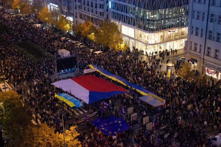 Ukrajina Milión chvíľok demonštrácia