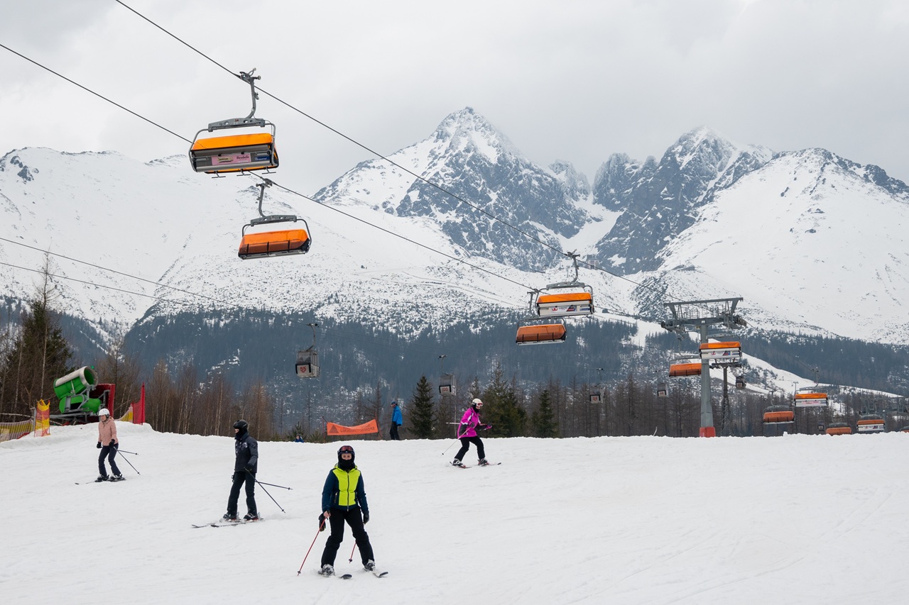 Tatranská Lomnica lyžovanie