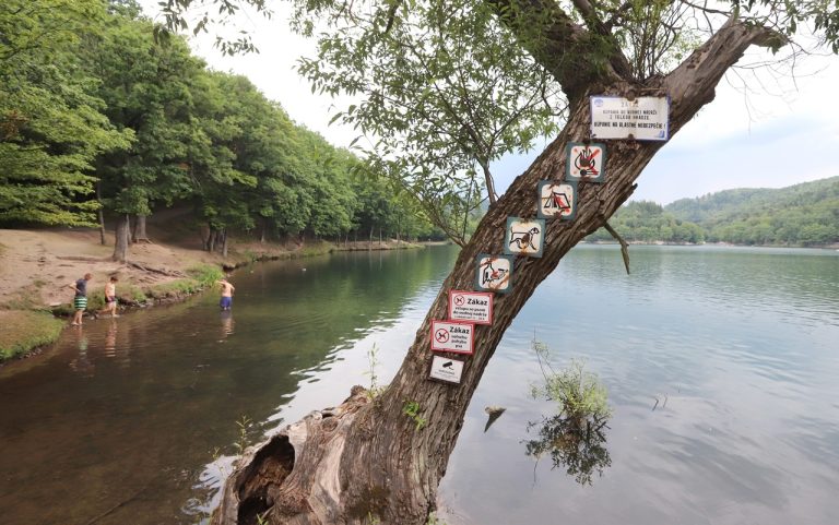 Banská Štiavnica tajch Počúvadlo