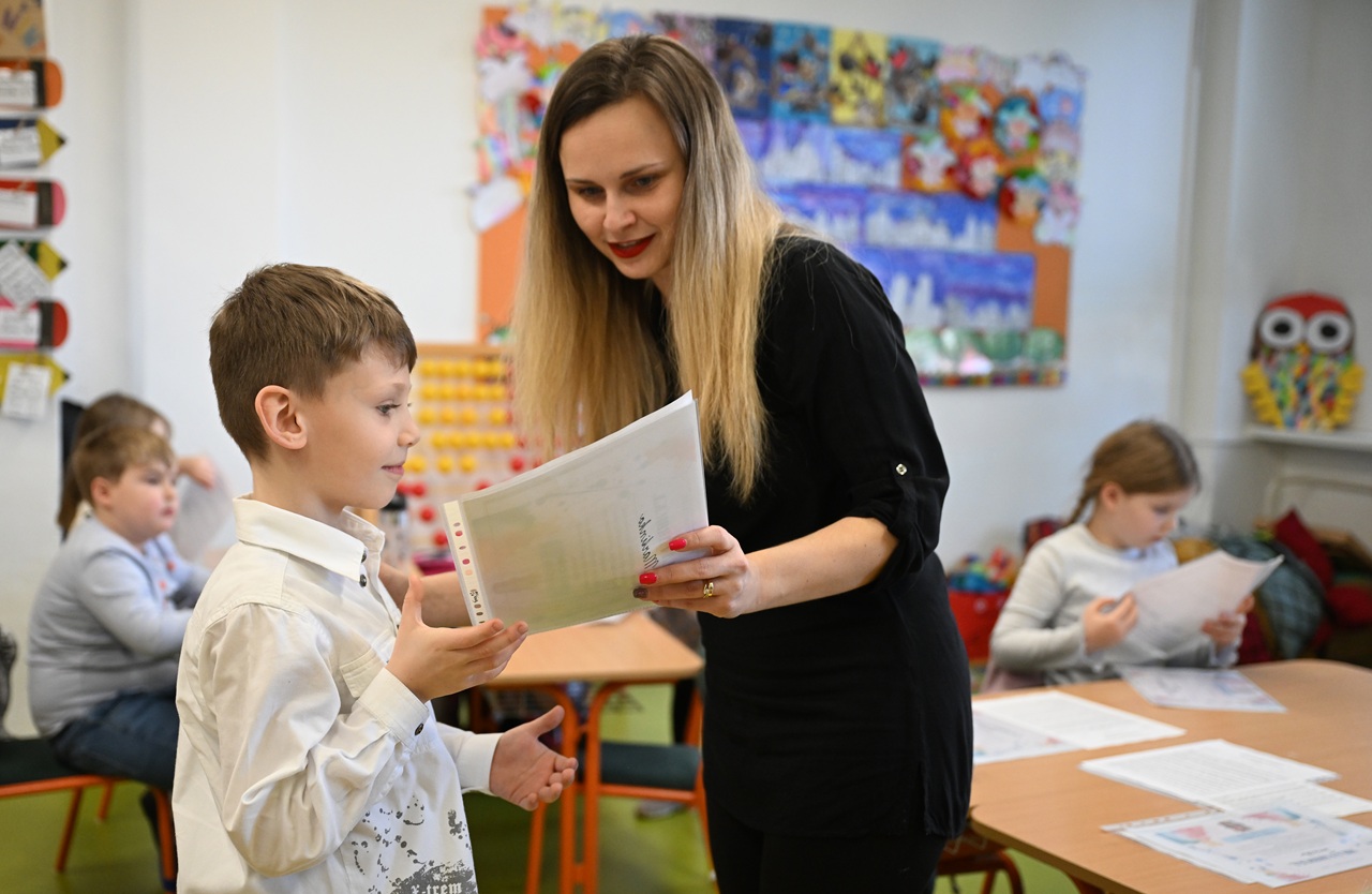 školstvo trieda učiteľka