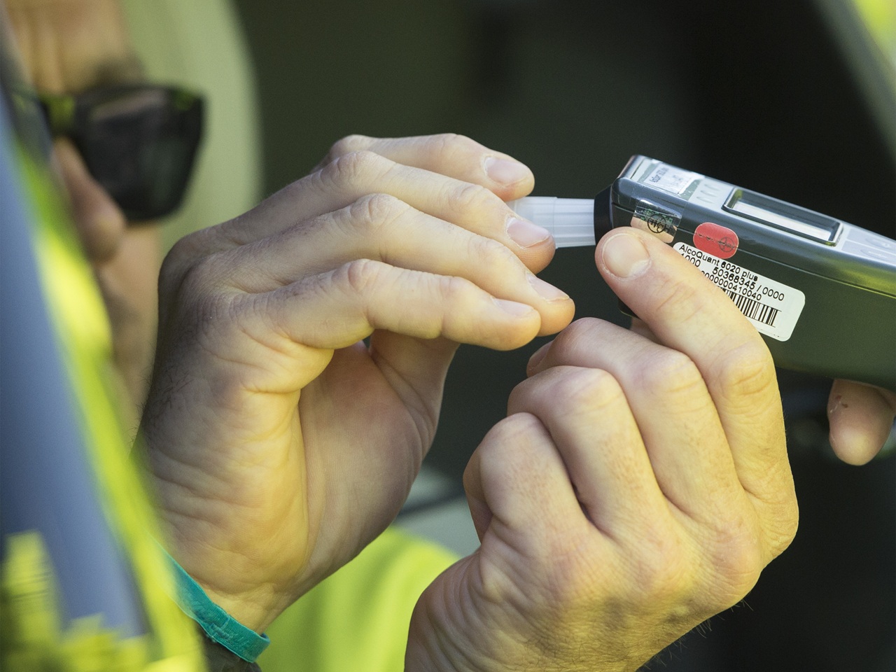 dychová skúška polícia alkohol