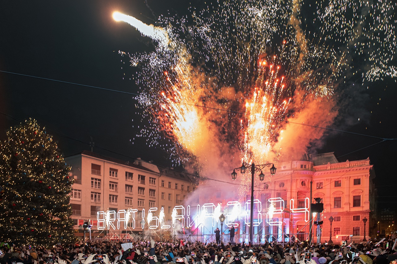 Bratislava Silvester Nový Rok