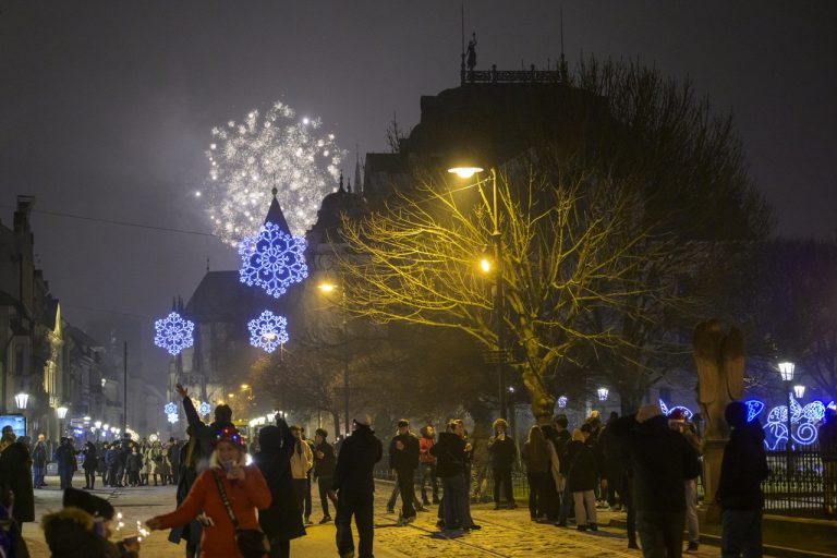Košice nový rok oslavy silvester