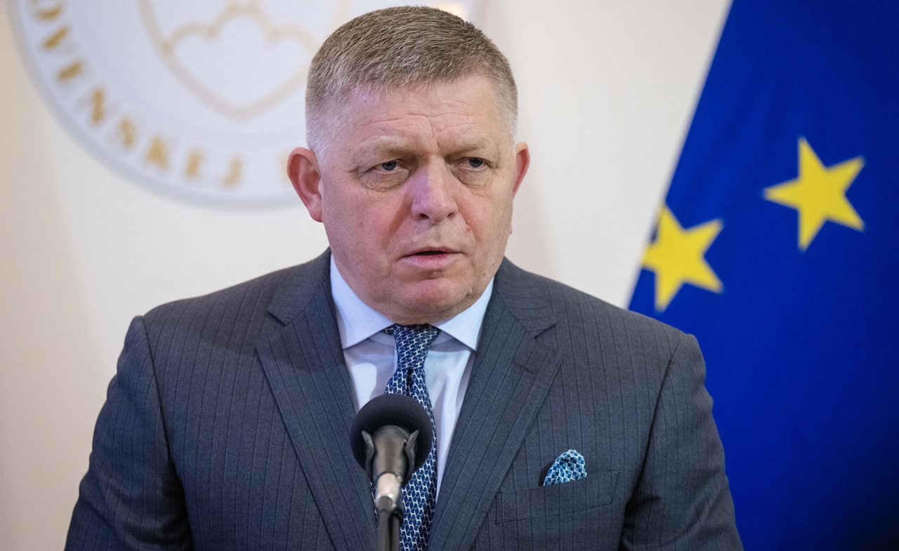 Tlačová konferencia predsedu vlády SR Roberta Fica, ministra zahraničných vecí a európskych záležitostí SR Juraja Blanára a štátneho tajomníka MZVaEZ SR Mareka Eštoka k REPowerEU