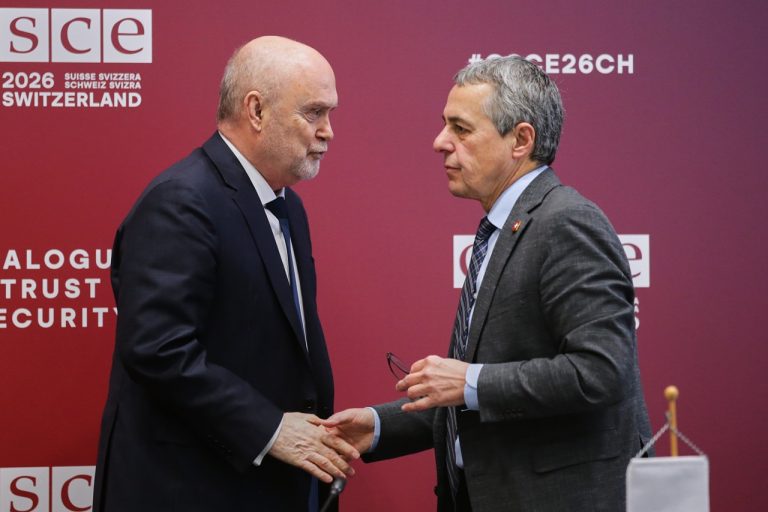 OBSE Ignazio Cassis Feridun H. Sinirlioglu