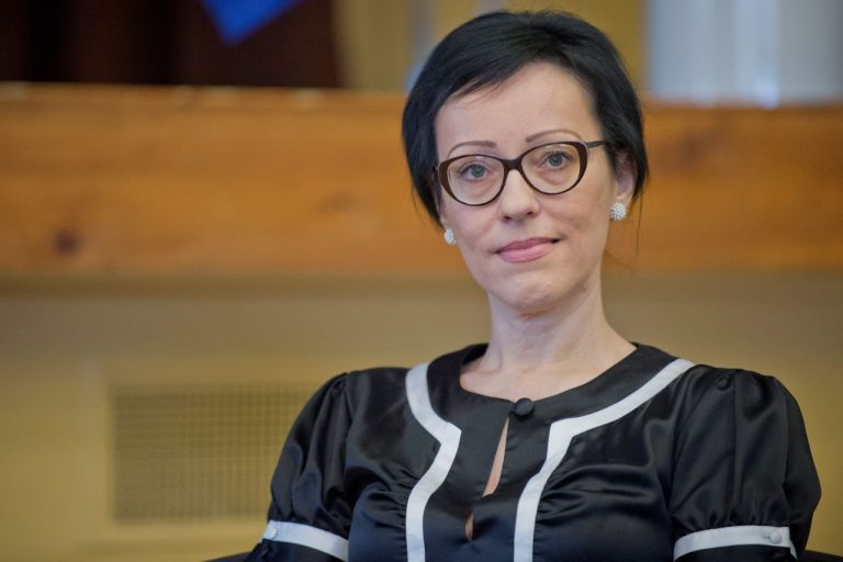 Na archívnej snímke z roku 2015 spisovateľka Jana Benková