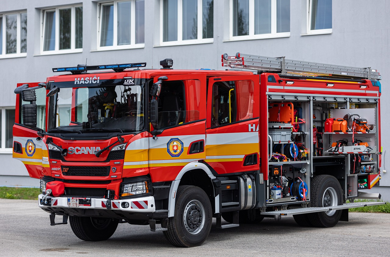 hasičské auto