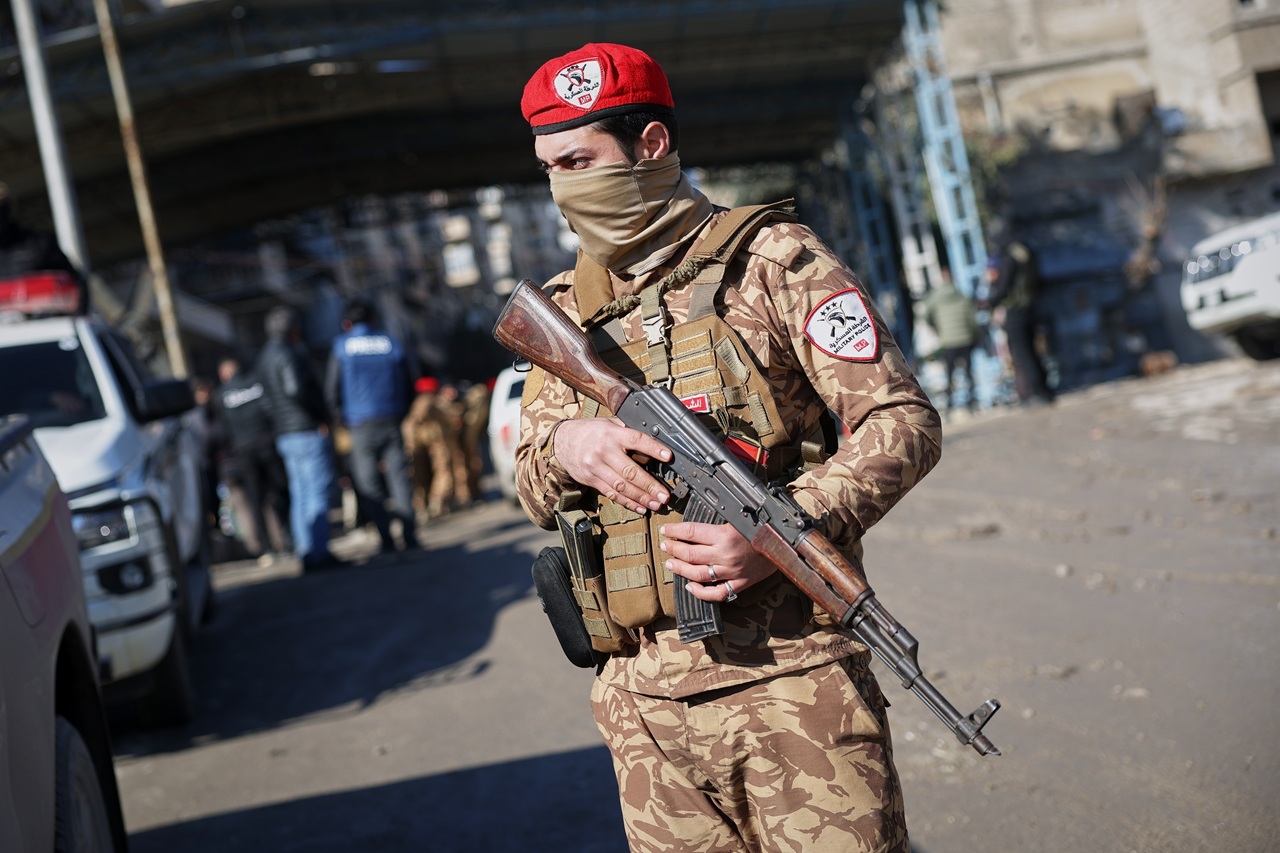sýrsky vojenský policajt