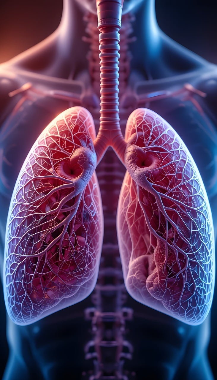 pľúca priedušnica